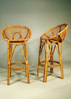 103 Best Bar Stool Images On Pinterest Furniture Log Harveys Onbeverly Pair Of Rattan Bar Stools With Sica Seat