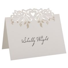 place card format