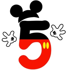 mickey mouse numbers