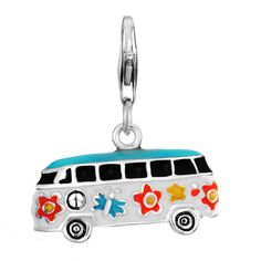Flag of Puerto Rico Euro European Italian Style Bracelet Bead Charm