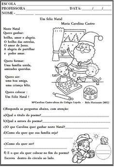 Atividades de interpretação de texto 3 ano para imprimir