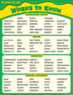 vocabulary words for 2nd grade barca fontanacountryinn com vocabulary words 2nd grade