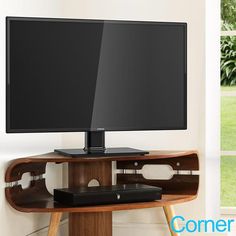 fits Samsung LG Sony and more Universal TV Stand with Storage Vizio