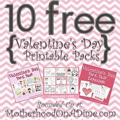 10 Free Valentines Day Printable Packs For Kids My Sweet Valentine Valentine Theme Valentine 10 Free Valentines Day Printable Packs For Kids My Sweet Valentine Valentine Theme Valentine
