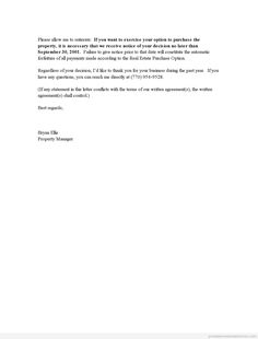 termination of lease letter template