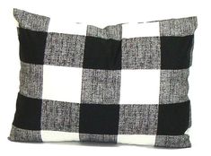 OUTDOOR Buffalo Check Pillow Covers OUTDOOR Buffalo Check Pillow Covers