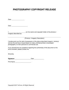 social media release form template consent forms interior decorating contract template