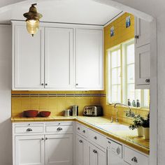 90 Best Yellow Gray Kitchen Images On Pinterest Bedroom Decor Small Kitchen Remodels Home Improvements Remodeling Ideas Square