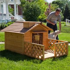 46 Best Dog Houses Images Cool House Plans The Mansion Pet House For Dogs Online With Free Shipping From Thegardengates Wood