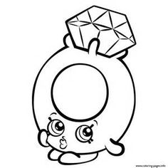 Foods Netti Spaghetti Shopkins Season 3 Coloring Pages Printable And Book To Print For Free Find More Online Kids Adults Of