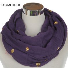 Scarf Circle Loop Snood Scarves New Design Summer Glitter Butterfly pattern