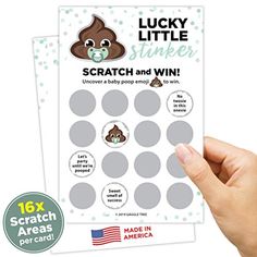 24 Pieces Fun Express Baby Shower Lotto Game Cards Free Shipping New