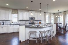 67 Best Kitchens Images In 2018 Farmhouse Plantation Homes Floor Kitchen Plantation Homes In Grand Mission Estates New Home Builders White