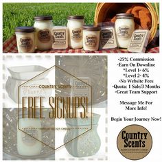 25 Best Kristy S Country Scents Candles Images On Pinterest In 2018 Country Scents Candles Is A Direct S Company Offering Free Signup Soy Based Amp