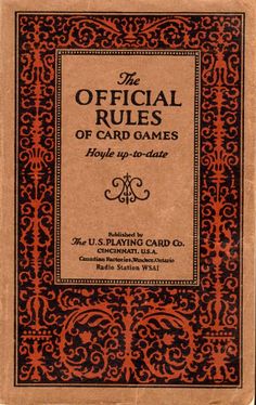 Canasta Rules Hoyle Canasta Rules Hoyle