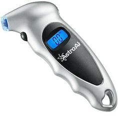 Dual Foot Tyre Pressure Gauge Push Pull 10 120 PSI For Cars Bikes Trucks