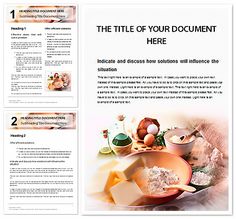 word templates recipes