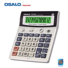 Jumbo Desktop Calculator Big Buttons Solar Battery Memory Office School UK POST