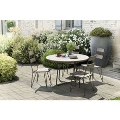 Balcon Table d/'appoint terassentisch Table de Jardin Table Pliante Mobilier de jardin bois