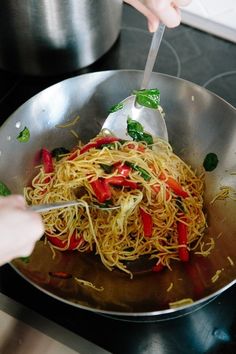 Nora Downs (nhdowns) on Pinterest How To Stir-Fry Noodles — Cooking Lessons from The Kitchn