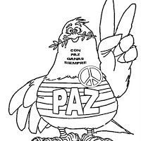 Paloma Paz Bn2 Jpg Peace Coloring Books Coloring Pages