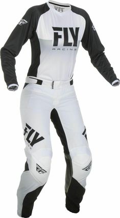 Fly Racing Womens Neon Pink//Black Lite Dirt Bike Jersey /& Pants Kit Combo ATV MX