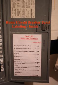 19 panel schedule templates doc pdf label templates circuit breaker panel labels template