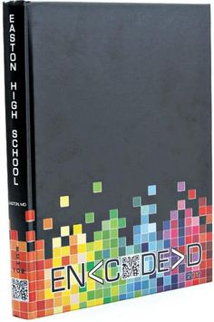 yearbook cover bishop kenny high school deja vu theme cmyk