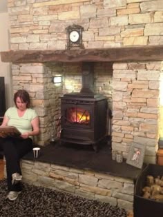 Wood Stove Corner Hearth Ideas | Wood stove redo | Pinterest | Hearths Stove and Corner