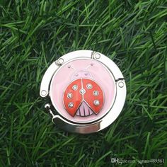 Chinese National Emblem Red Symbol Table Hook Folding Bag Desk Hanger Foldable Holder