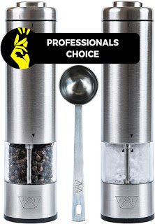 Salt And Pepper Grinder Salt And Pepper Grinders Electric Pepper Grinder Electric Pepper Mill
