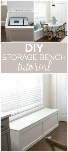 7 Best Diy Storage Bench Seat Images With Diy Storage Bench Tutorial How Great To Have That Added E For Small