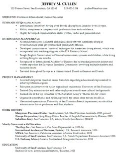 how to write a resume for college students