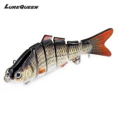 Multi Jointed Trout Swimbaits Crankbaits Popper Life-Like Fish Tackle Kits PLUSINNO Fishing Lures for bass