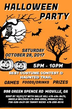 announcement flyer