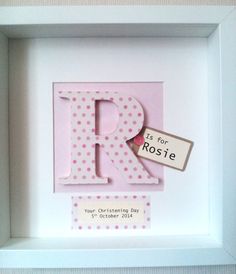 wooden letter box frame baby shower gifts new baby gifts baby