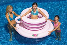 Swimline gonflable Sprinkle Cupcake Ride Sur Piscine ou lac Flotteur radeau