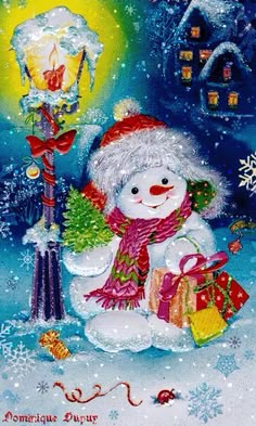 Noël Bonhomme de neige "Mr & Mrs Frosty" Festive vacille Fun Décoration Ornement Noël Bonhomme de neige "Mr & Mrs Frosty" Festive vacille Fun Décoration Ornement