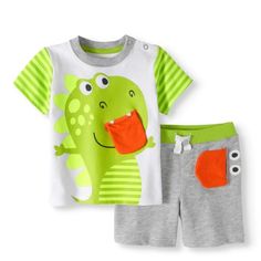 New Healthtex Baby Girl Peach Mermaid In Training Two Piece Swimsuit 0-3 Months