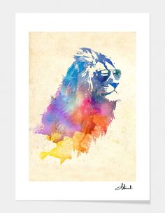 Robert Farkas Rabbit Rocks Fantasy Illustration Figurative Canvas 11×14