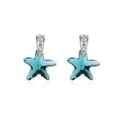 Women/'s Pentacle Boucles d/'oreilles 18k or blanc rempli Mini Lovely Hoops
