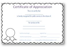 certificate of appreciation template free download