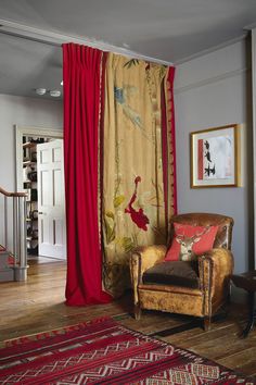 40 Best Hall Curtains Images Window Treatments House Decorations I The Hall Curtains Are Made From Embroidered Fabric Found At Sunbury Antiques Market
