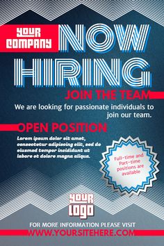 38 best hiring poster