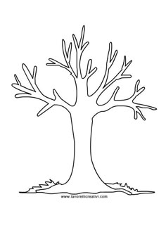 print this free tree template from the imaginationbox to create your