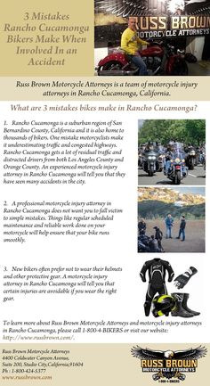 russ brown motorcycle attorneys is a team of motorcycle injury personal injury in california flyers