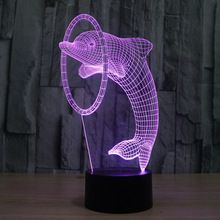 Honey Fox Owl Led 3d Nightlight Creative Visual Touch Charging 3d Lamp Childrens Room Decoration 3d Night Light Novelty Lighting