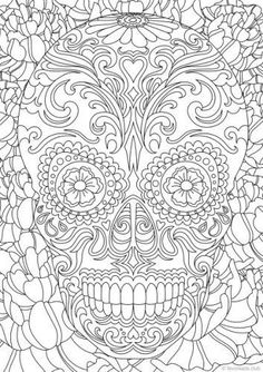 Catrina Para Colorear