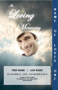 memorial flyer