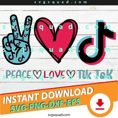 Download Tik Tok Famous SVG PNG EPS DXF Cricut file silhouette ...
